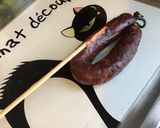 Une image de l'étape 3 de Chorizo noir de Bigorre grillé au thym frais et ail en chemise.