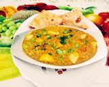 A picture of step 5 of યુપી સ્ટાઇલ મટર નિમોના.