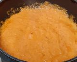 A picture of step 5 of Paneer- matar - capsicum vegetable.