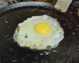 A picture of step 2 of Half fry sandwich.