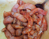 Foto del paso 7 de la receta: Tiras de pechuga de pollo en salsa tandoori y bryani