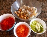Foto del paso 1 de la receta: Arroz saborizado, mar y tierra