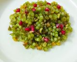 A picture of step 6 of Hariyali sabudana khichdi.
