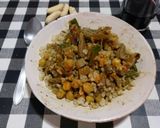 Foto del paso 8 de la receta Wok de cordero al curry salteado con espárragos verdes y garbanzos