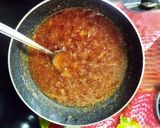 A picture of step 2 of Walnut Anjeer Fruit Halwa.