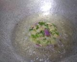 A picture of step 5 of Poha Spinach tikki.