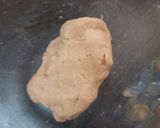 A picture of step 2 of Bread Gulab Jamun.