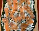 Foto del paso 4 de la receta: Rollitos de espinacas y salmón ahumado saludables