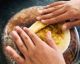 मसाला रोटी (masala roti recipe in Hindi) रेसिपी चरण 3 फोटो