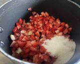 A picture of step 3 of Strawb & Cheesecake Cookies.