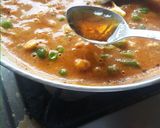A picture of step 4 of Veg Makkhanvala.