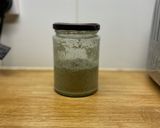 A picture of step 1 of Sourdough pizza.
