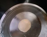A picture of step 3 of Chocolate donuts.