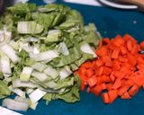 Foto langkah ke 3 dari resep Bobor Sawi putih,Wortel & Tempe.