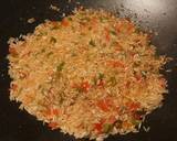 Foto del paso 19 de la receta Wok de arroz frito basmati, con costillas de cordero adobadas