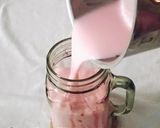 A picture of step 2 of Rooh Afza Milkshake | Rose Milk | Simple Mug Recipe.