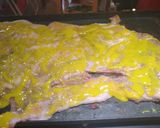 Foto del paso 1 de la receta: Matambrito en mostaza y miel a la chapa y verduras en vinagreta