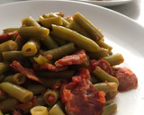 Foto del paso 6 de la receta: Judías verdes con chorizo, en sólo 10’ de olla exprés