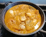 Foto del paso 4 de la receta: 333. Merluza con gambones en salsa de picada catalana