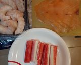 Foto del paso 3 de la receta: Sushi salmón kanikama langostinos