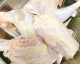 A picture of step 1 of Vietnamese Lemongrass Chicken Jerky with Lime Leaves.