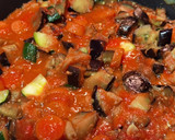 Foto del paso 5 de la receta: Garbanzos con berenjena y calabacín