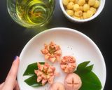 Hình bước làm 14 của món Bánh hoa sen ngàn lớp NCKD