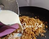 A picture of step 2 of Badam Ka Harira.