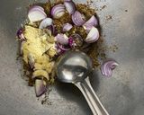 A picture of step 3 of Tomato coriander shorba.