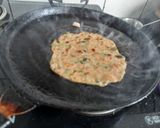A picture of step 2 of Methi Missi Roti.
