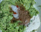 A picture of step 2 of Green Peas Seekh Kabab.
