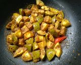 A picture of step 4 of Mango Pickle.