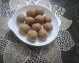 आटा गोंद ड्राई फ्रूट्स के लड्डू रेसिपी चरण 8 फोटो