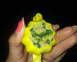 A picture of step 2 of Mayonnaise Palak Dumplings modak.