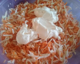 Foto del paso 5 de la receta: Ensalada de repollo y zanahoria 🥬🥕