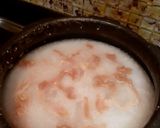 A picture of step 2 of Chinese Conjee (A Healthy Rice Porridge option).