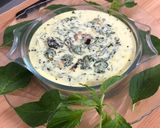 A picture of step 11 of Green Amaranth Leaves Kadhi.