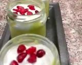 A picture of step 2 of Custard fruit trifle in cups.