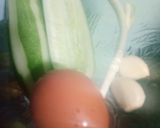 Foto langkah ke 1 dari resep Tumis timun telor.
