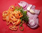 Foto del paso 2 de la receta Jurel blanco con fritanga al romero