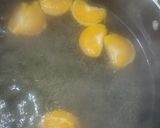 Foto del paso 1 de la receta: Mazamorra de mandarina y tocosh