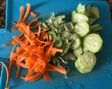 Foto del paso 2 de la receta: Ensalada verde fría con lentejas