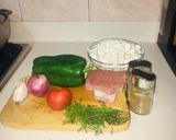 Foto del paso 1 de la receta: Locro de Yuca con Carne de Cerdo 👨🍳