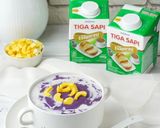 Foto langkah ke 3 dari resep Bubur Ubi Ungu.