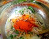A picture of step 3 of Mushroom Biryani.