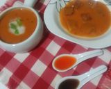 A picture of step 10 of Tomato carrot soup with croutons.