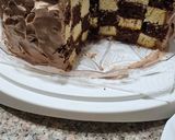 صورة لخطوة 11 من وصفة كيكة الشطرنج 🍰🍰🍰