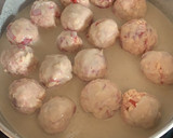 Foto del paso 3 de la receta: Albóndigas de pollo y tofu, incluido salsa de setas con avena🧆