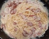 Foto langkah ke 6 dari resep Spagetti Carbonara Ala Riri.