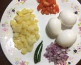 A picture of step 1 of Potato Omelet.